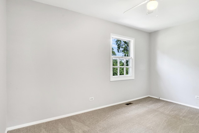 26435 N US Highway 45, Mundelein, IL 60060 - carpeted empty room featuring baseboards and ceiling fan
