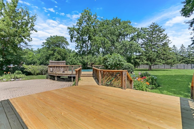 26435 N US Highway 45, Mundelein, IL 60060 - deck featuring view of scattered trees