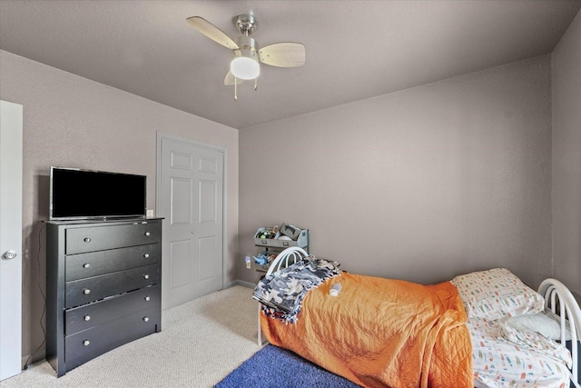 21 County Road 1200 N, Neoga, IL 62447 - carpeted bedroom with ceiling fan