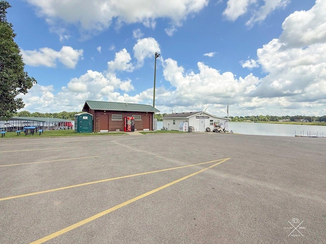 21 County Road 1200 N, Neoga, IL 62447 - uncovered parking lot with a water view
