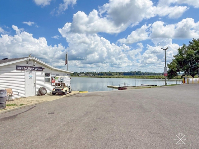 21 County Road 1200 N, Neoga, IL 62447 - water view with a boat dock