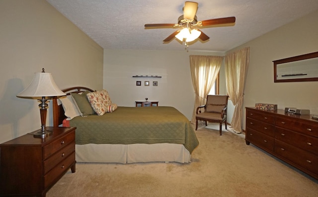 6924 Cody Ln, Rockford, IL 61107 - bedroom featuring light colored carpet and ceiling fan