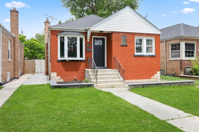 3832 W 81st St, Chicago, IL 60652 - bungalow featuring entry steps, brick siding, and a shingled roof