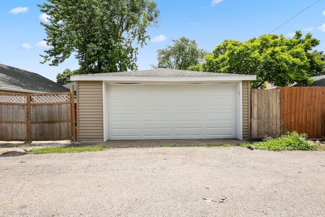 3832 W 81st St, Chicago, IL 60652 - view of detached garage