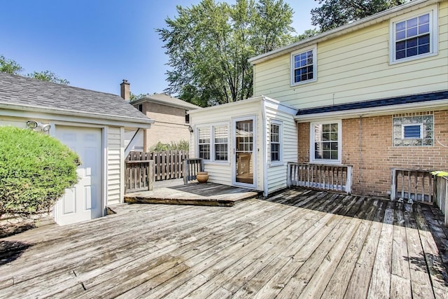210 N Russel St, Mount Prospect, IL 60056 - view of wooden terrace