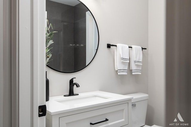 7945 S Avalon Ave, Chicago, IL 60619 - bathroom featuring toilet and vanity