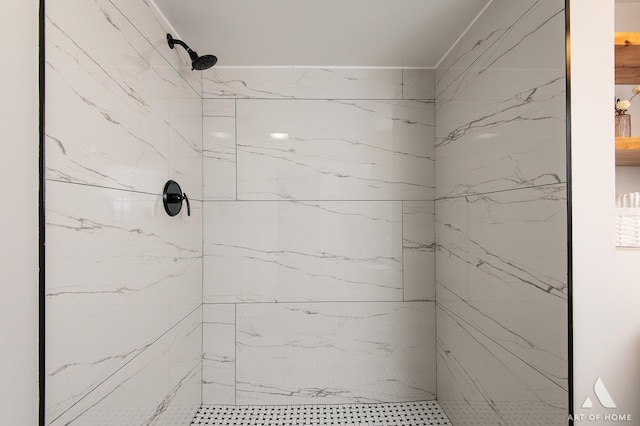 7945 S Avalon Ave, Chicago, IL 60619 - full bath featuring a marble finish shower
