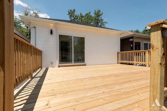 7945 S Avalon Ave, Chicago, IL 60619 - view of deck