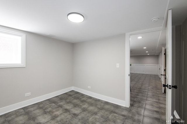 7945 S Avalon Ave, Chicago, IL 60619 - spare room with a smoke detector and recessed lighting