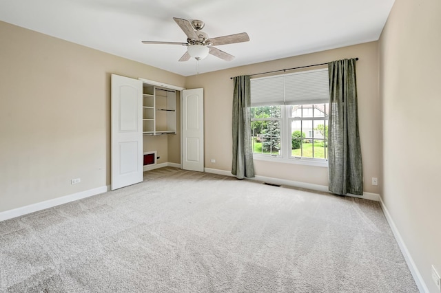 1501 Pine View Ct, Darien, IL 60561 - unfurnished bedroom with carpet floors and ceiling fan