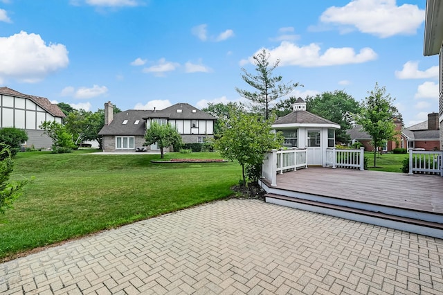 1501 Pine View Ct, Darien, IL 60561 - view of patio / terrace with a deck