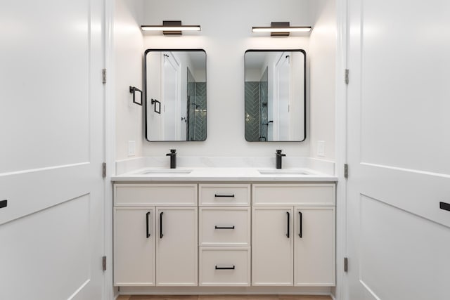 223 Center St, Naperville, IL 60540 - bathroom featuring double vanity