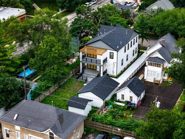 223 Center St, Naperville, IL 60540 - aerial view of residential area