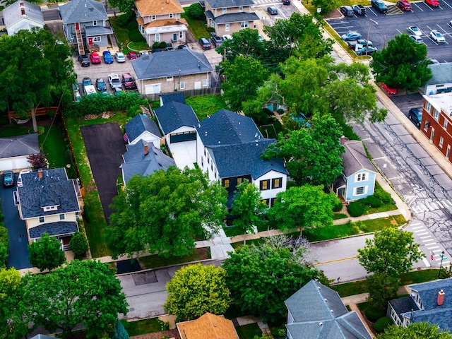 223 Center St, Naperville, IL 60540 - aerial view of residential area