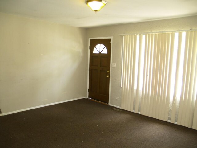 22340 Chappel Ave, Sauk Village, IL 60411 - entrance foyer featuring carpet floors and baseboards
