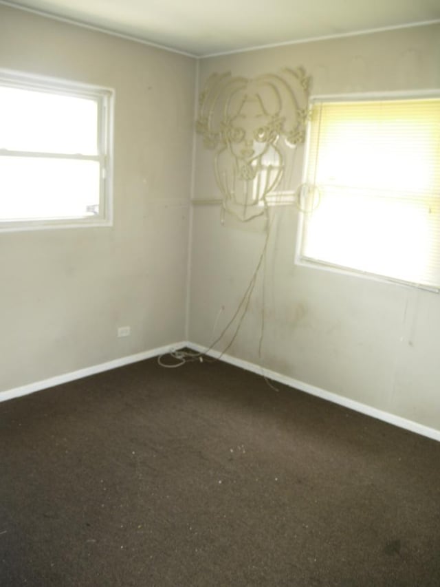 22340 Chappel Ave, Sauk Village, IL 60411 - carpeted spare room with baseboards