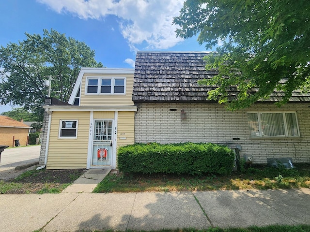 9201 S Kedzie Ave Unit 3, Evergreen Park, IL 60805 - view of front of property featuring brick siding