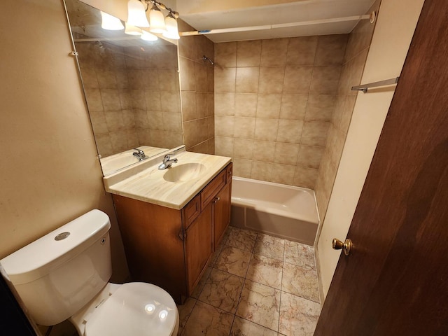 9201 S Kedzie Ave Unit 3, Evergreen Park, IL 60805 - full bath featuring vanity and bathtub / shower combination