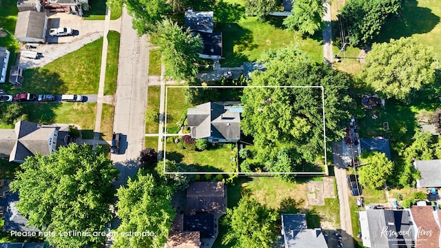 217 N Maple St, Momence, IL 60954 - aerial overview of property's location with property boundaries highlighted