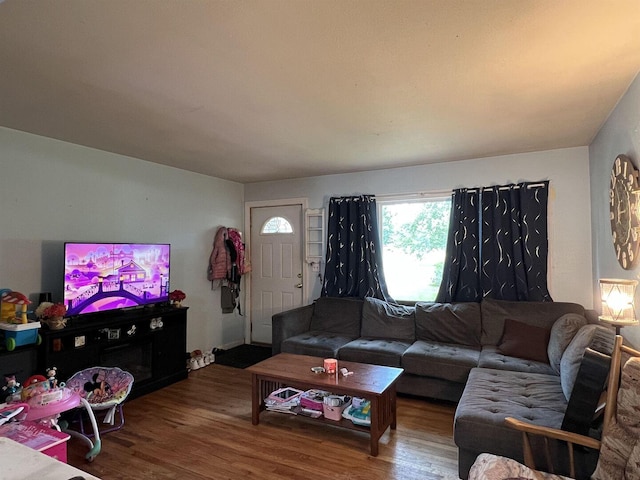 8212 Cameo Dr, Machesney Park, IL 61115 - living area featuring wood finished floors