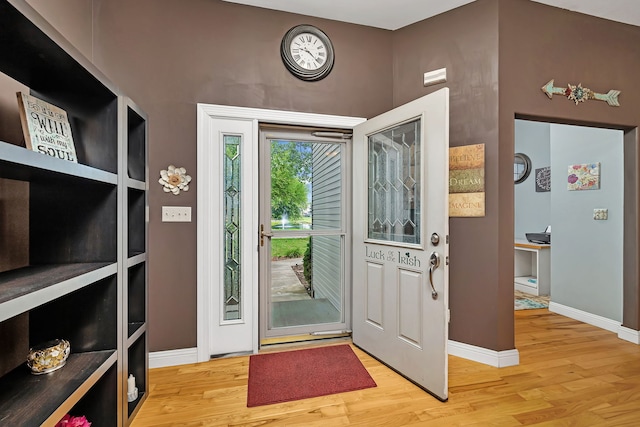 300 Village Ln, Seneca, IL 61360 - entrance foyer with light wood-style floors