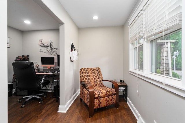 16000 Long Ave, Oak Forest, IL 60452 - office area with wood finished floors and recessed lighting