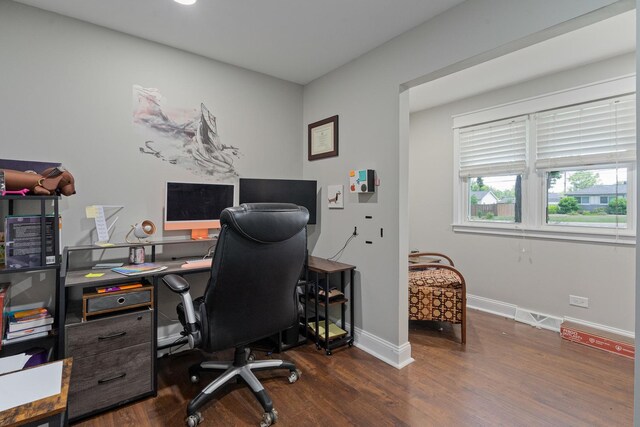 16000 Long Ave, Oak Forest, IL 60452 - office featuring wood finished floors and baseboards