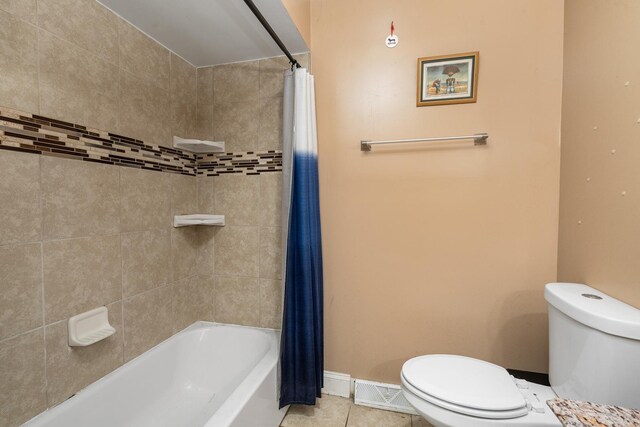16000 Long Ave, Oak Forest, IL 60452 - bathroom with tile patterned floors and shower / bath combo