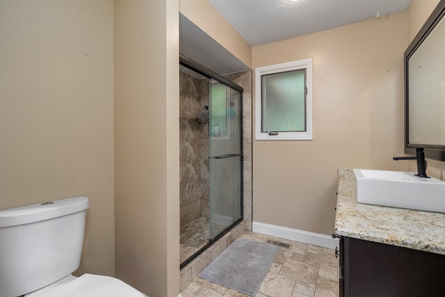 16000 Long Ave, Oak Forest, IL 60452 - full bathroom featuring vanity and a stall shower