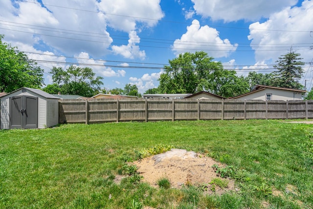 16000 Long Ave, Oak Forest, IL 60452 - fenced backyard with a shed