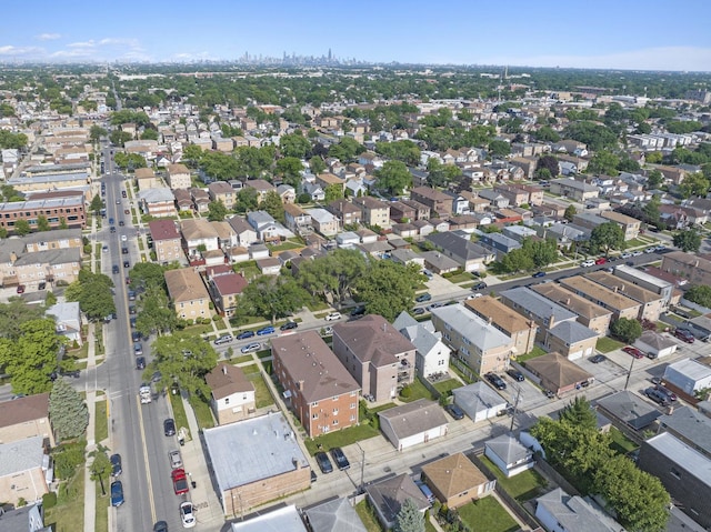 2730 N 74th Ct Unit Gw, Elmwood Park, IL 60707 - aerial view of property's location with nearby suburban area