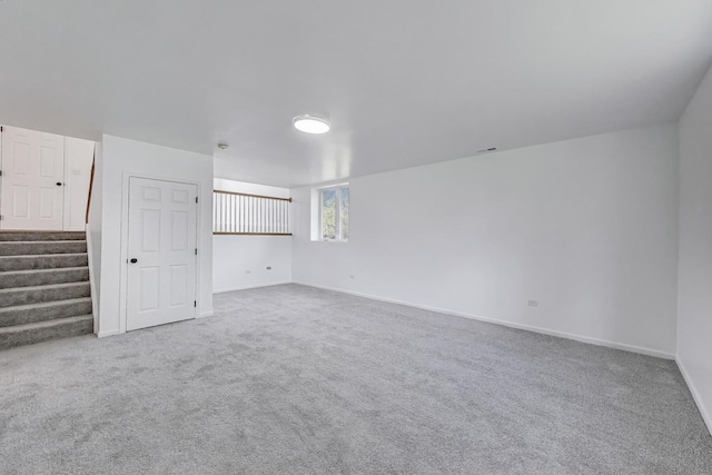 25651 S Middle Point Ave, Monee, IL 60449 - unfurnished room with carpet and stairway