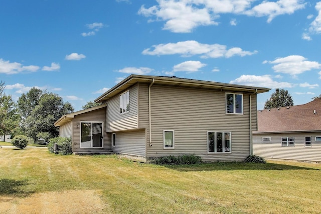 25651 S Middle Point Ave, Monee, IL 60449 - back of house featuring a yard