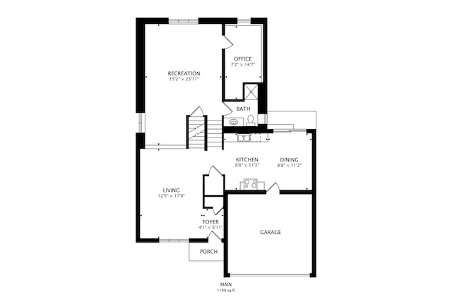 25651 S Middle Point Ave, Monee, IL 60449 - view of room layout