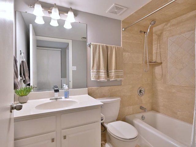 14031 Norwich Ln Unit 101, Orland Park, IL 60467 - bathroom featuring vanity and tub / shower combination