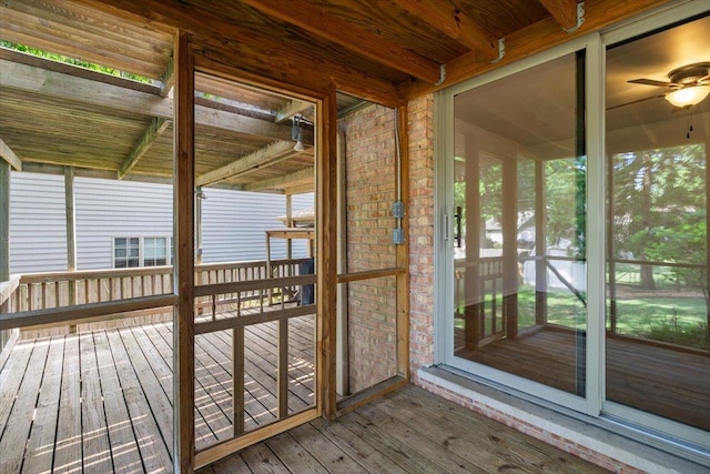 115 S Hale St, Palatine, IL 60067 - view of wooden terrace