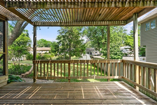 115 S Hale St, Palatine, IL 60067 - deck featuring a fenced backyard