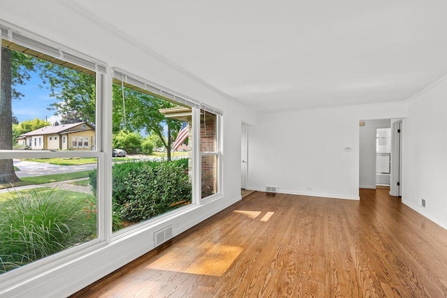 115 S Hale St, Palatine, IL 60067 - spare room with wood finished floors and baseboards