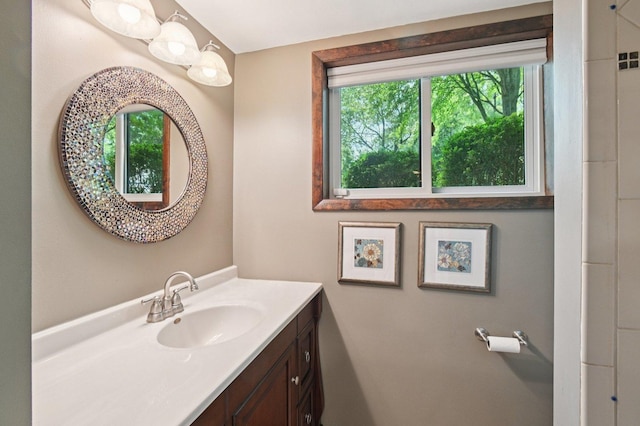 129 Kainer Ave, Barrington, IL 60010 - bathroom featuring vanity and plenty of natural light