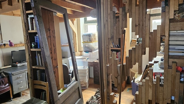 2536 S Avers Ave, Chicago, IL 60623 - misc room with light wood finished floors and healthy amount of natural light