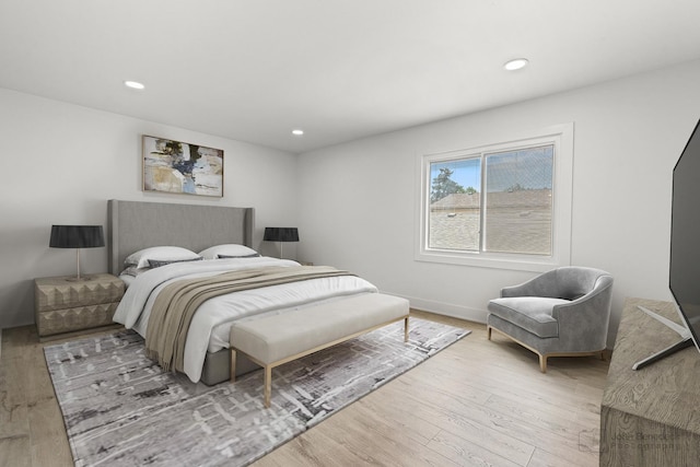 154 Newton Ave, Glen Ellyn, IL 60137 - bedroom featuring wood finished floors and recessed lighting