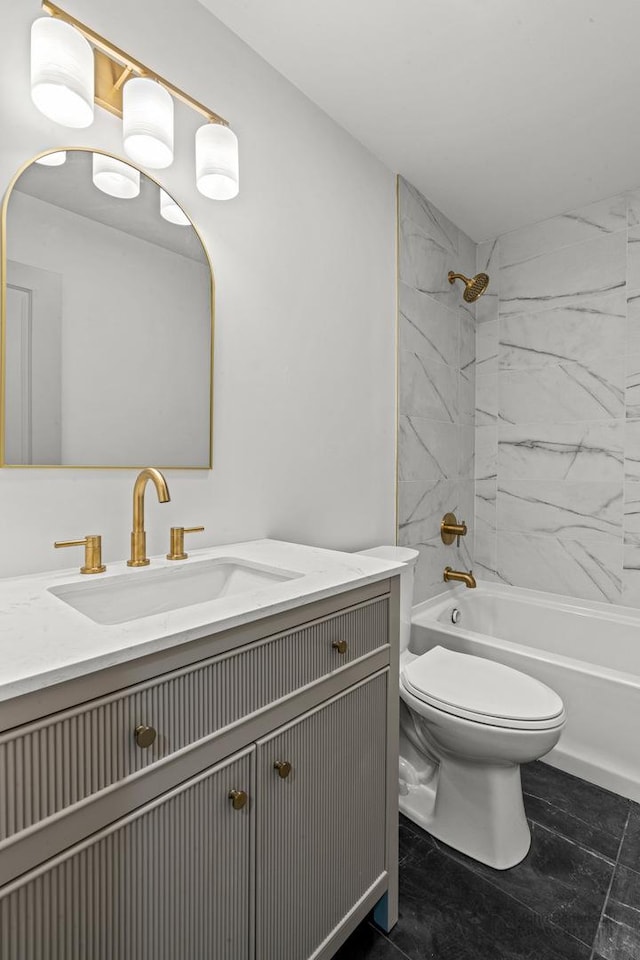 154 Newton Ave, Glen Ellyn, IL 60137 - bathroom with vanity and shower / bath combination