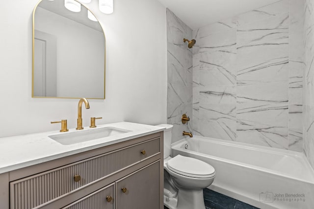 154 Newton Ave, Glen Ellyn, IL 60137 - bathroom featuring vanity and bathtub / shower combination