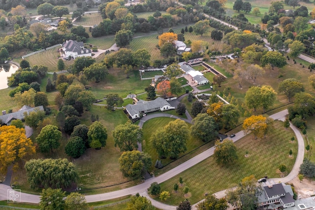 aerial overview of property's location