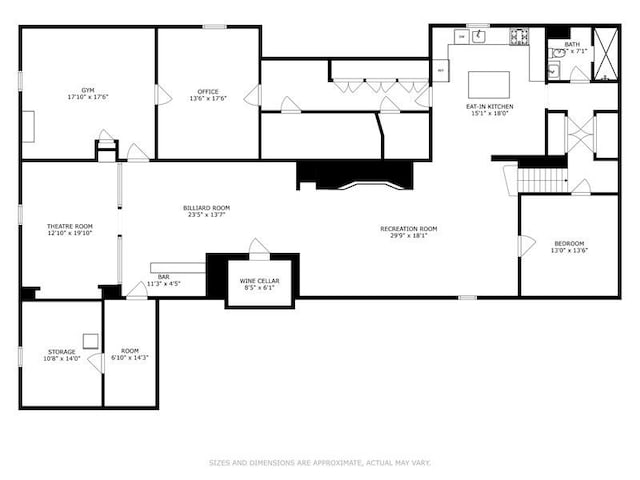 view of home floor plan
