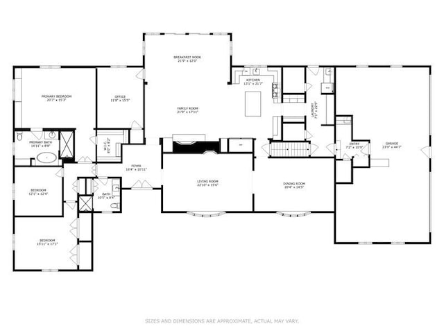 view of room layout