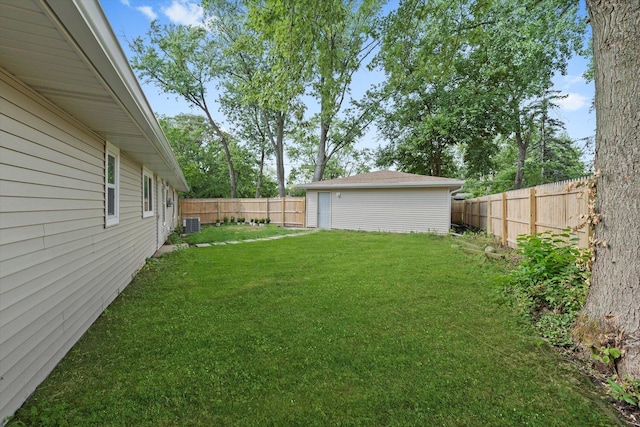 230 Mantua St, Park Forest, IL 60466 - fenced backyard featuring an outbuilding
