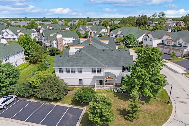 415 Bay Tree Cir, Vernon Hills, IL 60061 - aerial view of residential area