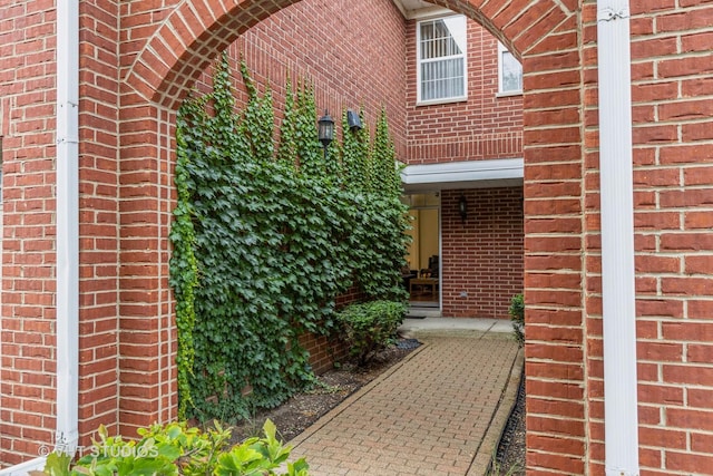 976 Enfield Dr, Northbrook, IL 60062 - view of exterior entry with brick siding