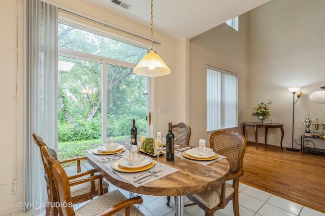 976 Enfield Dr, Northbrook, IL 60062 - dining room with light tile patterned flooring